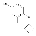 4-cyclobutoxy-3-fluoroaniline