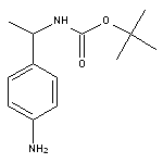 tert-butyl N-[1-(4-aminophenyl)ethyl]carbamate