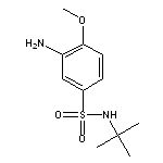 3-amino-N-tert-butyl-4-methoxybenzene-1-sulfonamide