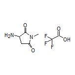 3-Amino-1-methylpyrrolidine-2,5-dione Trifluoroacetate