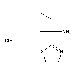 2-(1,3-thiazol-2-yl)butan-2-amine hydrochloride