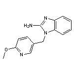 1-[(6-methoxypyridin-3-yl)methyl]-1H-1,3-benzodiazol-2-amine