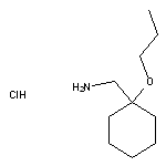 (1-propoxycyclohexyl)methanamine hydrochloride