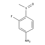 3-fluoro-4-methanesulfinylaniline