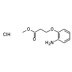 methyl 3-(2-aminophenoxy)propanoate hydrochloride