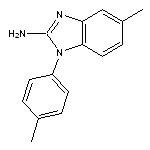 5-methyl-1-(4-methylphenyl)-1H-1,3-benzodiazol-2-amine