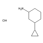 3-cyclopropylcyclohexan-1-amine hydrochloride