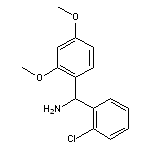 (2-chlorophenyl)(2,4-dimethoxyphenyl)methanamine