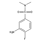 3-amino-4-fluoro-N,N-dimethylbenzene-1-sulfonamide