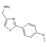 [2-(4-methoxyphenyl)-1,3-thiazol-4-yl]methanamine