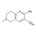 2-amino-6-methyl-5,6,7,8-tetrahydro-1,6-naphthyridine-3-carbonitrile