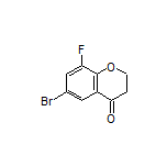 6-Bromo-8-fluorochroman-4-one