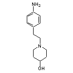 1-[2-(4-aminophenyl)ethyl]piperidin-4-ol