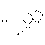 2-methyl-2-(2-methylphenyl)cyclopropan-1-amine hydrochloride