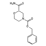 benzyl 2-carbamothioylmorpholine-4-carboxylate