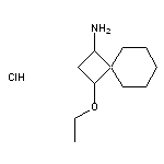 3-ethoxyspiro[3.5]nonan-1-amine hydrochloride