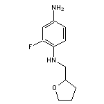 2-fluoro-1-N-(oxolan-2-ylmethyl)benzene-1,4-diamine