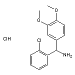 (2-chlorophenyl)(3,4-dimethoxyphenyl)methanamine hydrochloride