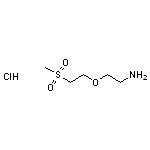 2-(2-methanesulfonylethoxy)ethan-1-amine hydrochloride