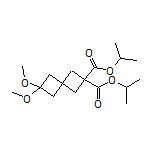 diisopropyl 6,6-dimethoxyspiro[3.3]heptane-2,2-dicarboxylate