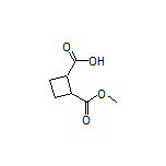 2-(Methoxycarbonyl)cyclobutanecarboxylic Acid