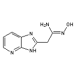 N’-hydroxy-2-(3H-imidazo[4,5-b]pyridin-2-yl)ethanimidamide