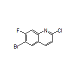 6-bromo-2-chloro-7-fluoroquinoline