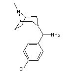 (4-chlorophenyl)({8-methyl-8-azabicyclo[3.2.1]octan-3-yl})methanamine