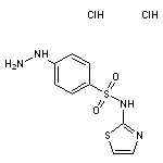 4-hydrazinyl-N-(1,3-thiazol-2-yl)benzene-1-sulfonamide dihydrochloride