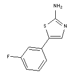 5-(3-fluorophenyl)-1,3-thiazol-2-amine