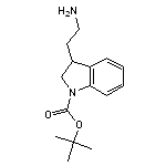 tert-butyl 3-(2-aminoethyl)-2,3-dihydro-1H-indole-1-carboxylate