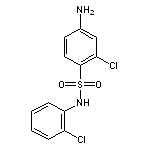 4-amino-2-chloro-N-(2-chlorophenyl)benzene-1-sulfonamide