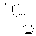 5-(thiophen-2-ylsulfanyl)pyridin-2-amine