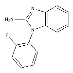 1-(2-fluorophenyl)-1H-1,3-benzodiazol-2-amine