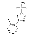 1-(2-fluorophenyl)-1H-pyrazole-4-sulfonamide