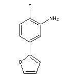 2-fluoro-5-(furan-2-yl)aniline