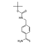 tert-butyl N-[(4-carbamothioylphenyl)methyl]carbamate