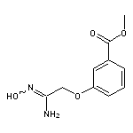 methyl 3-[(N’-hydroxycarbamimidoyl)methoxy]benzoate