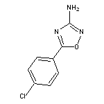 5-(4-chlorophenyl)-1,2,4-oxadiazol-3-amine