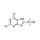 2-(2,6-Dichloro-8-purinyl)-2-propanol