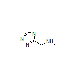 N-methyl-1-(4-methyl-4H-1,2,4-triazol-3-yl)methanamine