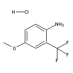 4-methoxy-2-(trifluoromethyl)aniline hydrochloride