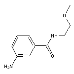 3-amino-N-(2-methoxyethyl)benzamide