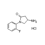 4-Amino-1-(2-fluorophenyl)pyrrolidin-2-one Hydrochloride