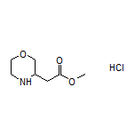 methyl 2-(morpholin-3-yl)acetate hydrochloride