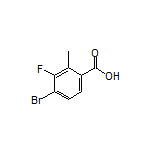 4-bromo-3-fluoro-2-methylbenzoic acid