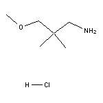 (3-Methoxy-2,2-dimethylpropyl)amine hydrochloride