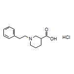 1-Phenethylpiperidine-3-carboxylic Acid Hydrochloride