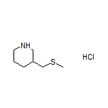 3-[(Methylthio)methyl]piperidine Hydrochloride