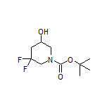 1-Boc-3,3-difluoro-5-hydroxypiperidine